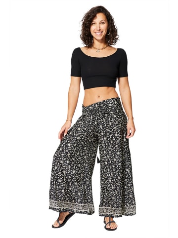 Aller Simplement Broek zwart/wit