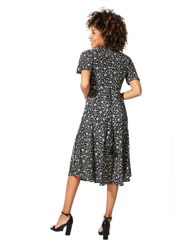 Aller Simplement Kleid in Schwarz/ Weiß
