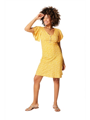 Aller Simplement Kleid in Gelb