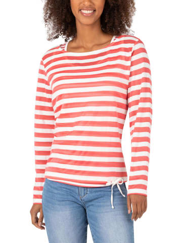 Timezone Longsleeve wit/roze