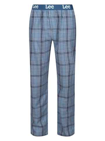 LEE Underwear Pyjamabroek "Pecos" blauw