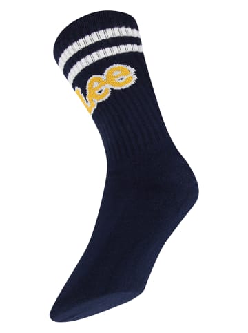 LEE Underwear 3er-Set: Socken "Erskine" in Weiß/ Grau/ Schwarz