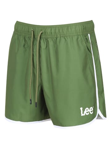 LEE Underwear Badeshorts "Cardinal" in Grün