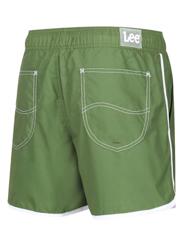 LEE Underwear Szorty kąpielowe "Cardinal" w kolorze zielonym