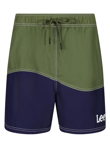 LEE Underwear Szorty kąpielowe "Damsel" w kolorze oliwkowo-granatowym