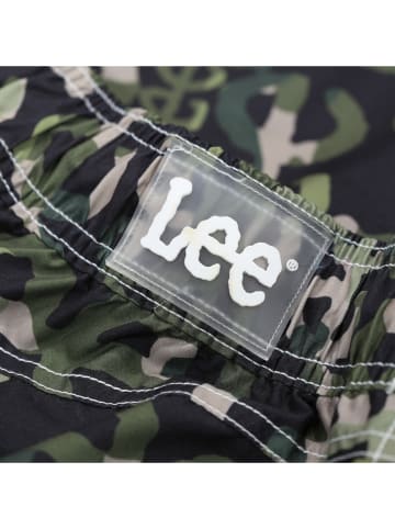 LEE Underwear Zwemshort "File" zwart/kaki