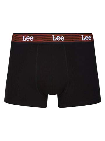 LEE Underwear 5er-Set: Boxershorts "Lister" in Schwarz