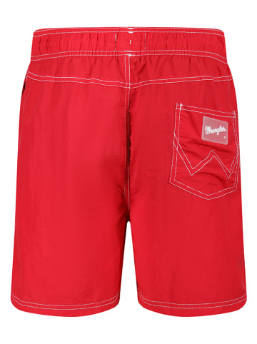 Wrangler Szorty kąpielowe "Lima" w kolorze czerwonym