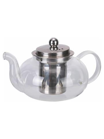 Villa d´Este Dzbanek w kolorze srebrnym do herbaty - 600 ml