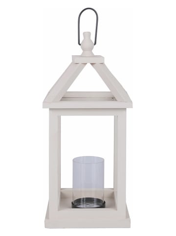 Villa d´Este Lantaarn "4 Toni" crème - (B)17 x (H)38 cm