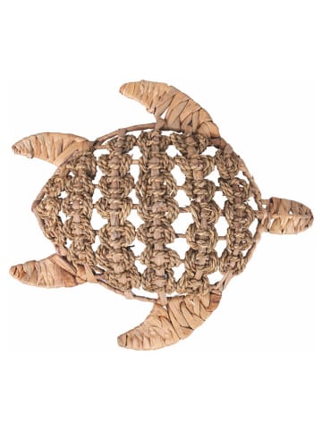 Villa d´Este Decoratief object "Turtle" lichtbruin/groen - (L)33 cm