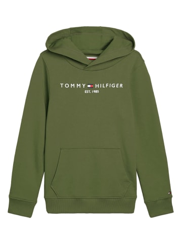 Tommy Hilfiger Bluza w kolorze zielonym