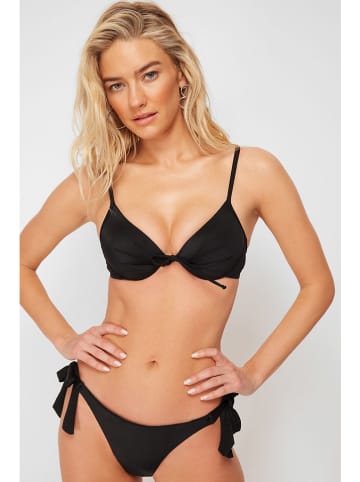 trendyol Biustonosz bikini w kolorze czarnym