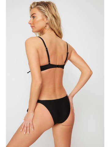 trendyol Biustonosz bikini w kolorze czarnym