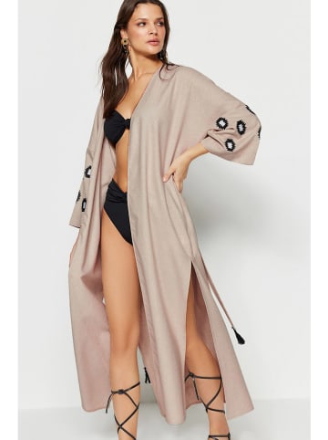 trendyol Kaftan in Beige