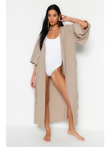 trendyol Kaftan in Beige