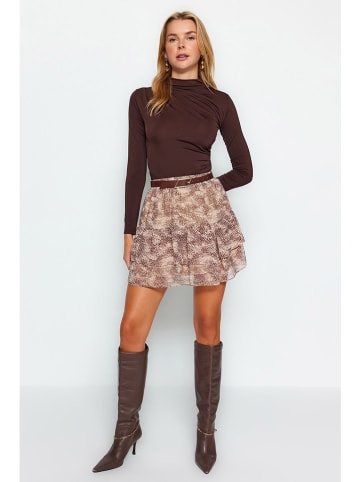trendyol Rok beige/bruin