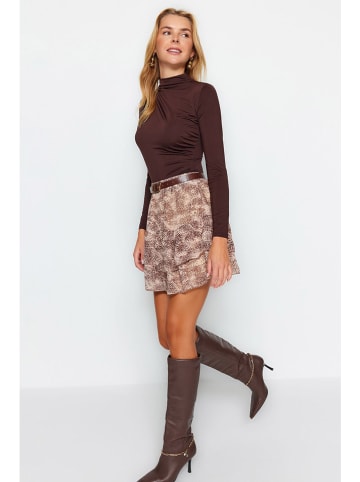 trendyol Rok beige/bruin