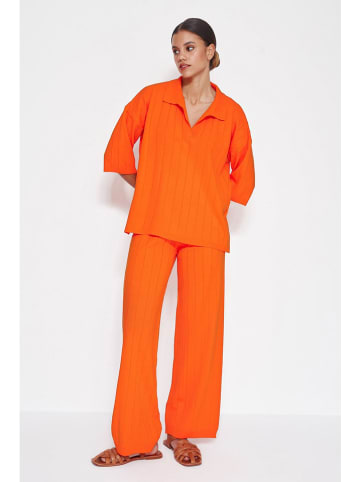 trendyol 2-delige outfit oranje