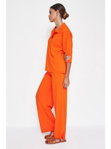 trendyol 2-delige outfit oranje