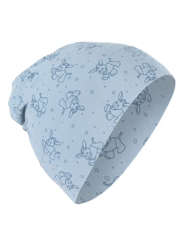 Sterntaler Czapka beanie w kolorze błękitnym