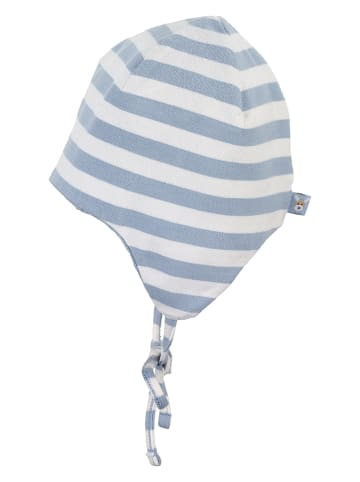 Sterntaler® Wende-Bindemütze in Hellblau