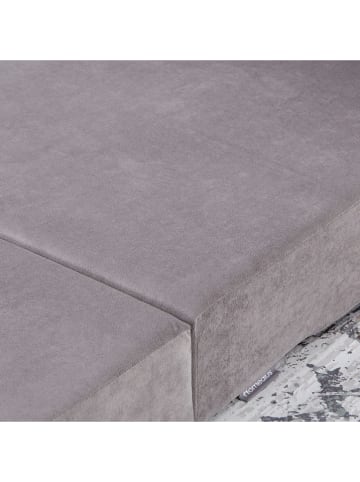 HanahHome Slaapbank "Magic" grijs - (B)2,5 x (H)1200 x (D)82 cm