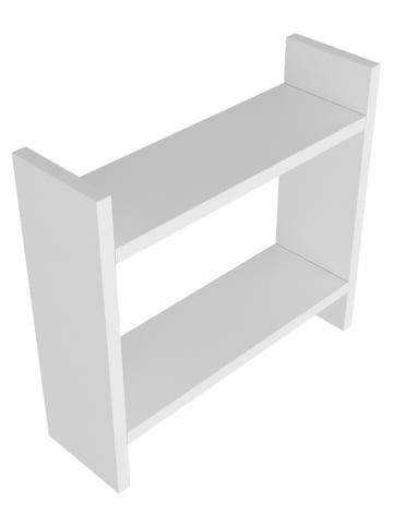 HanahHome Küchenregal "Denver" in Weiß - (B)34 x (H)30 x (T)10 cm