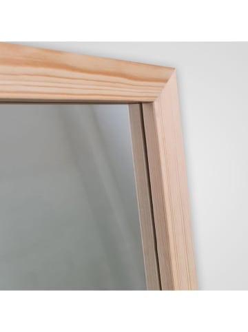 HanahHome Lustro w kolorze jasnobrązowym - 45 x 145 cm