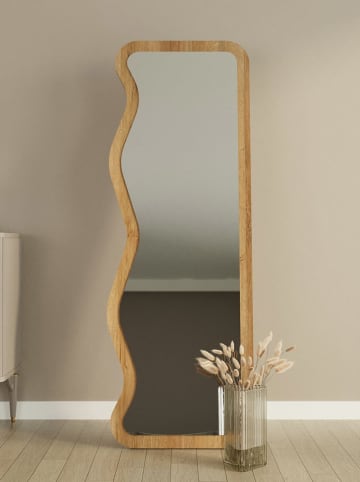 HanahHome Spiegel "Asel" in Beige - (B)50 x (H)160 cm