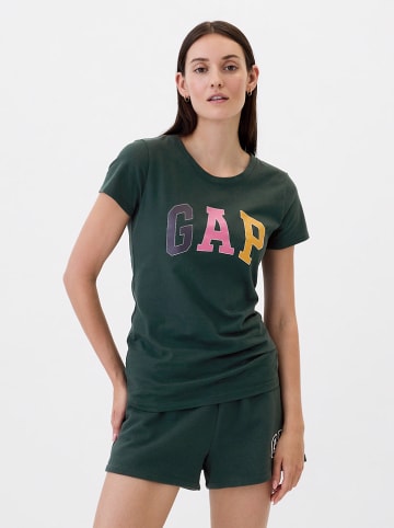 GAP Shirt in Dunkelgrün