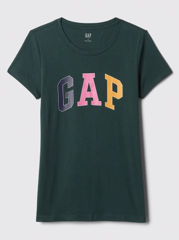 GAP Shirt in Dunkelgrün