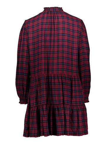 GAP Kleid in Rot/ Schwarz/ Blau