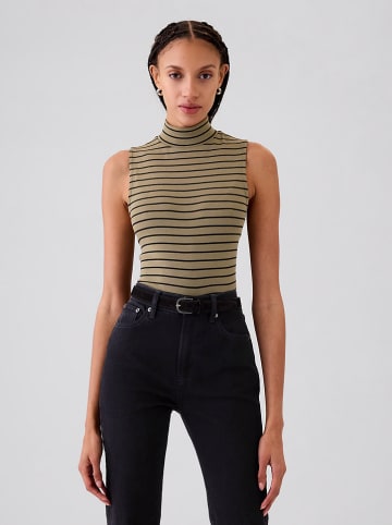 GAP Top lichtbruin/zwart