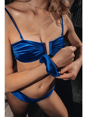 Chiwitt Biustonosz bikini w kolorze niebieskim
