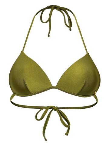 Chiwitt Bikini-Oberteil in Khaki