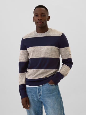 GAP Sweter w kolorze granatowo-szarym