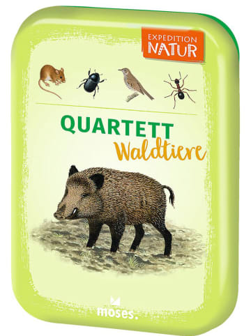 moses. Quartett "Waldtiere" - ab 8 Jahren