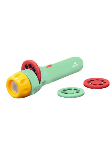 moses. 2-delige set: projectorzaklamp "Babydieren" groen - vanaf 3 jaar