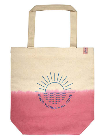 moses. Shopper "Good Things" in Beige/ Pink