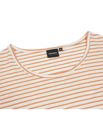 Icepeak Shirt "Aleda" in Weiß/ Orange