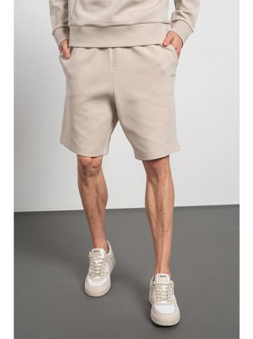 Hugo Boss Szorty dresowe w kolorze beżowym