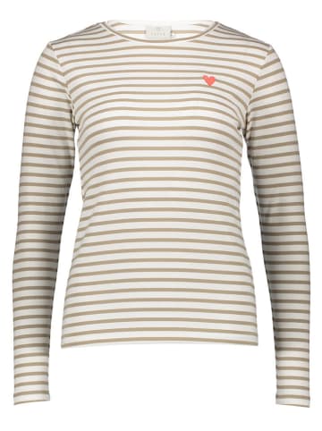Kaffe Longsleeve in Beige/ Creme
