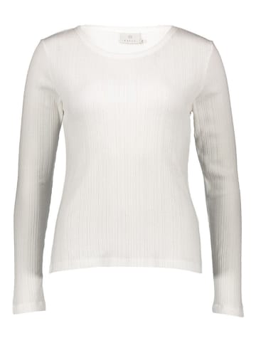 Kaffe Longsleeve in Weiß