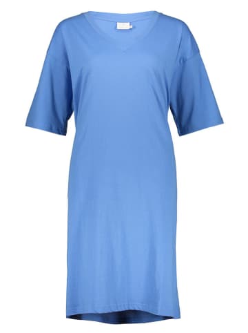 Kaffe Kleid in Blau