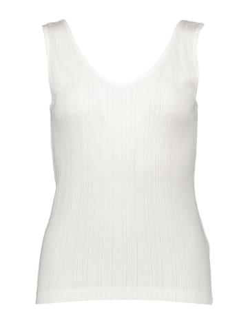Kaffe Top in Weiß