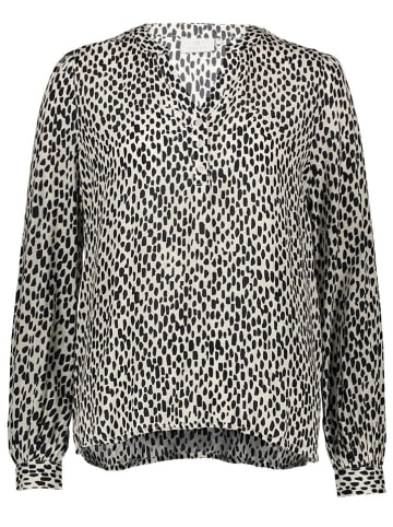 Kaffe Bluse in Schwarz/ Creme
