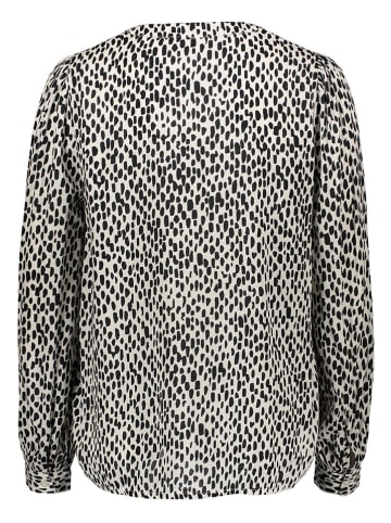 Kaffe Bluse in Schwarz/ Creme