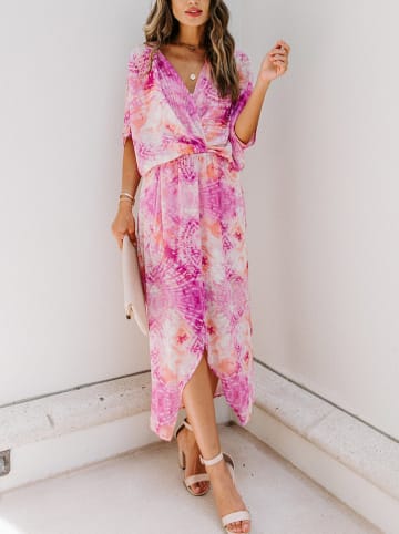 LA Angels Jurk roze/crème