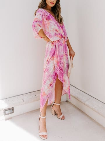 LA Angels Jurk roze/crème